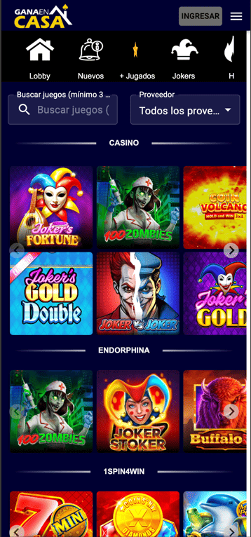 Ganaencasa Casino Download Mobiele App