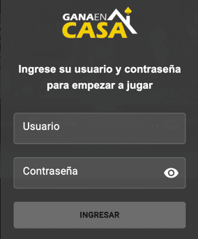 Registration at Ganaencasa casino